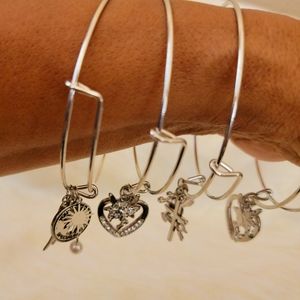 Metal stainless steel inspired charm bracelets